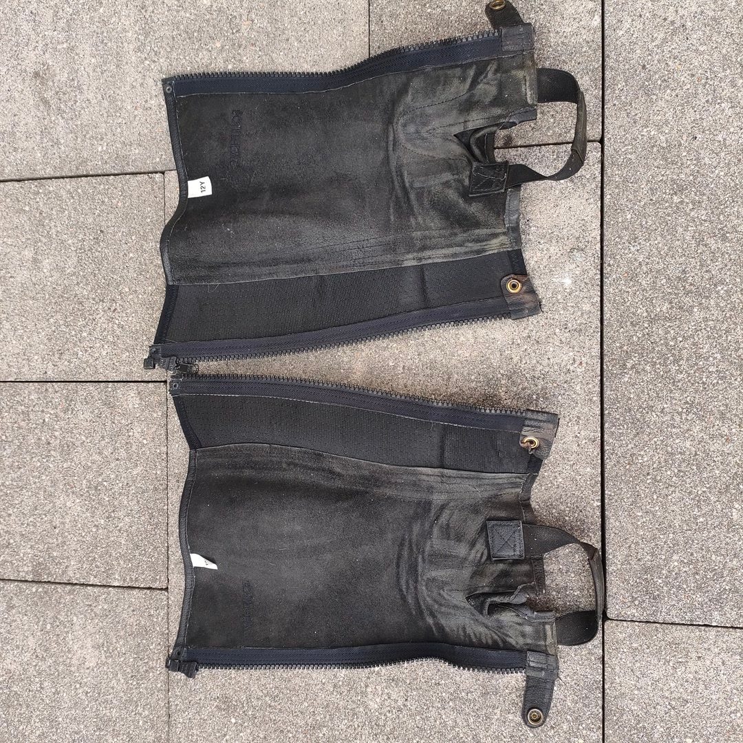 Mini-chaps équitation cuir noir Equi-Theme taille 12 ans, média 3