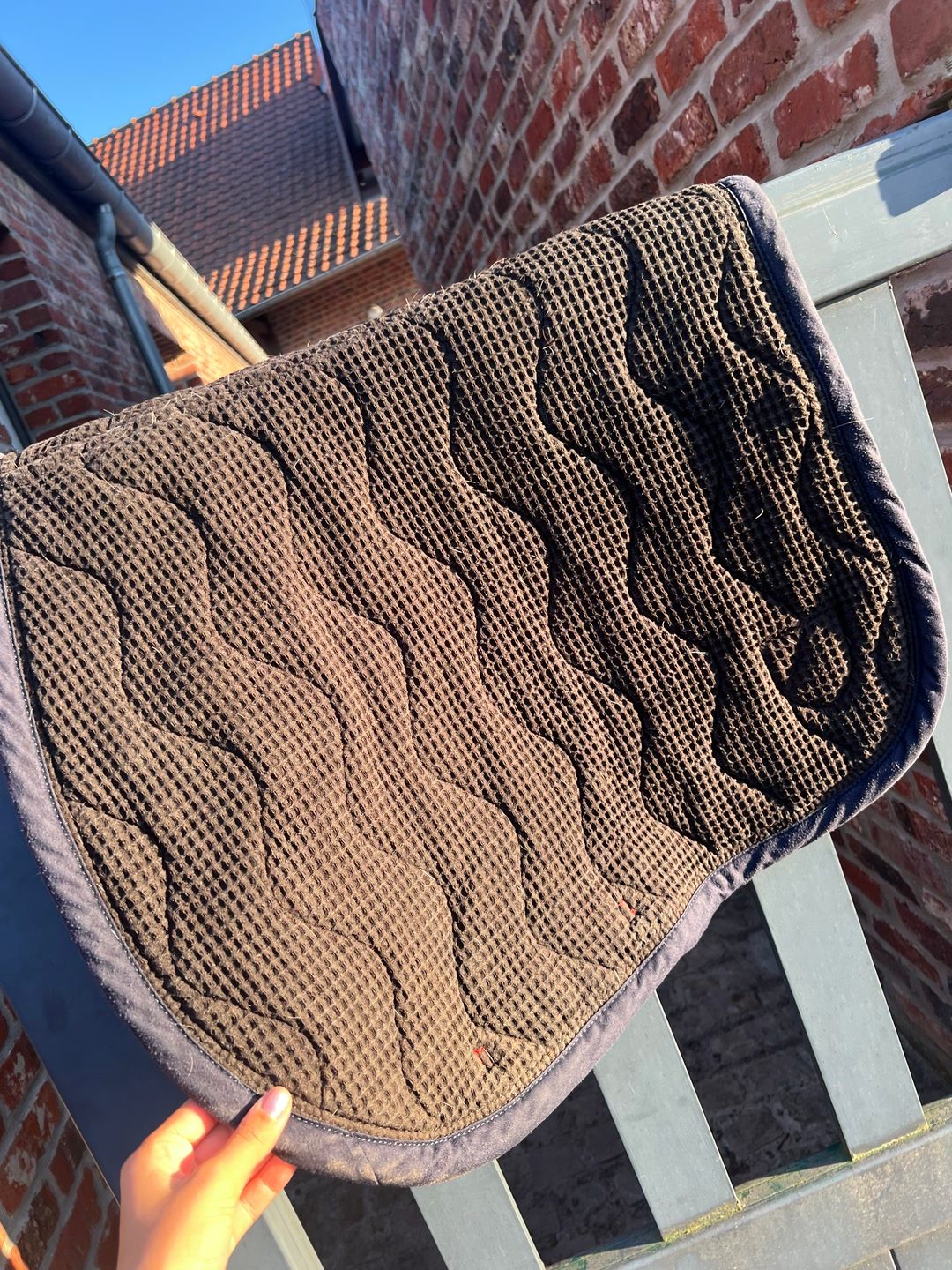 tapis de selle rouge, média 7