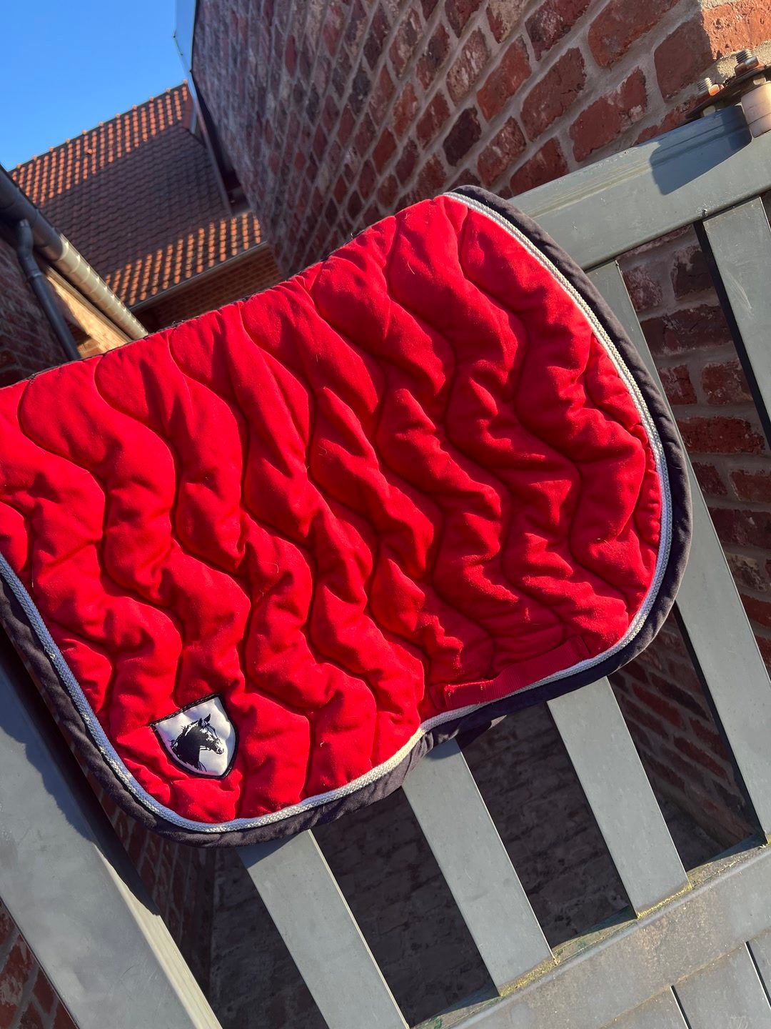 tapis de selle rouge, média 2