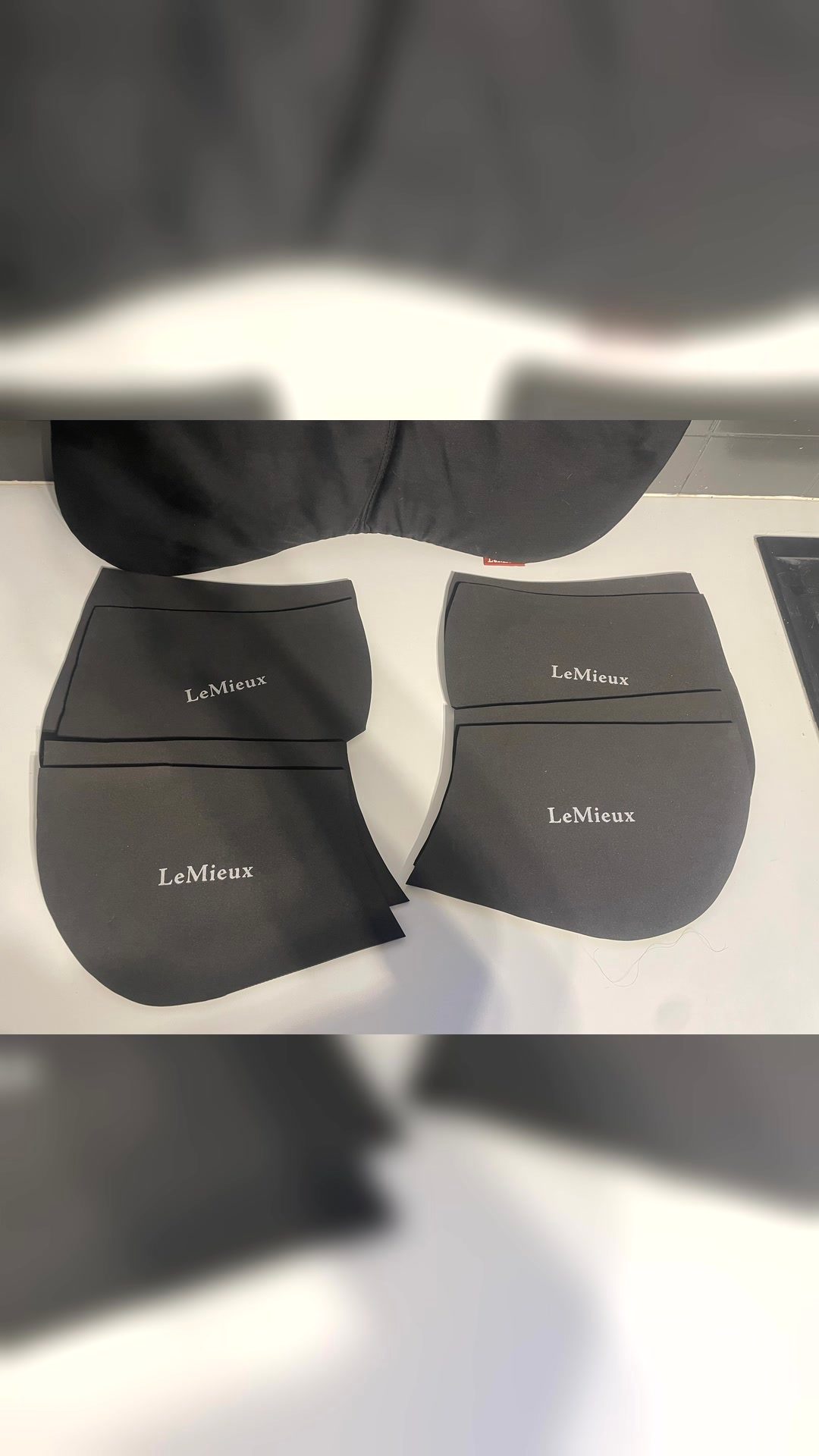 LeMieux Amortisseur Prosorb 2 Pocket Noir taille M, média 6
