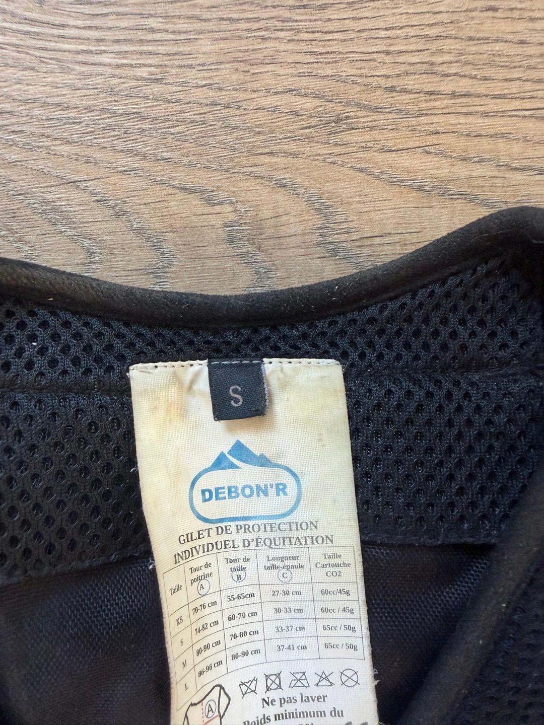 Gilet airbag d’équitation Debon’R – taille S, média 3