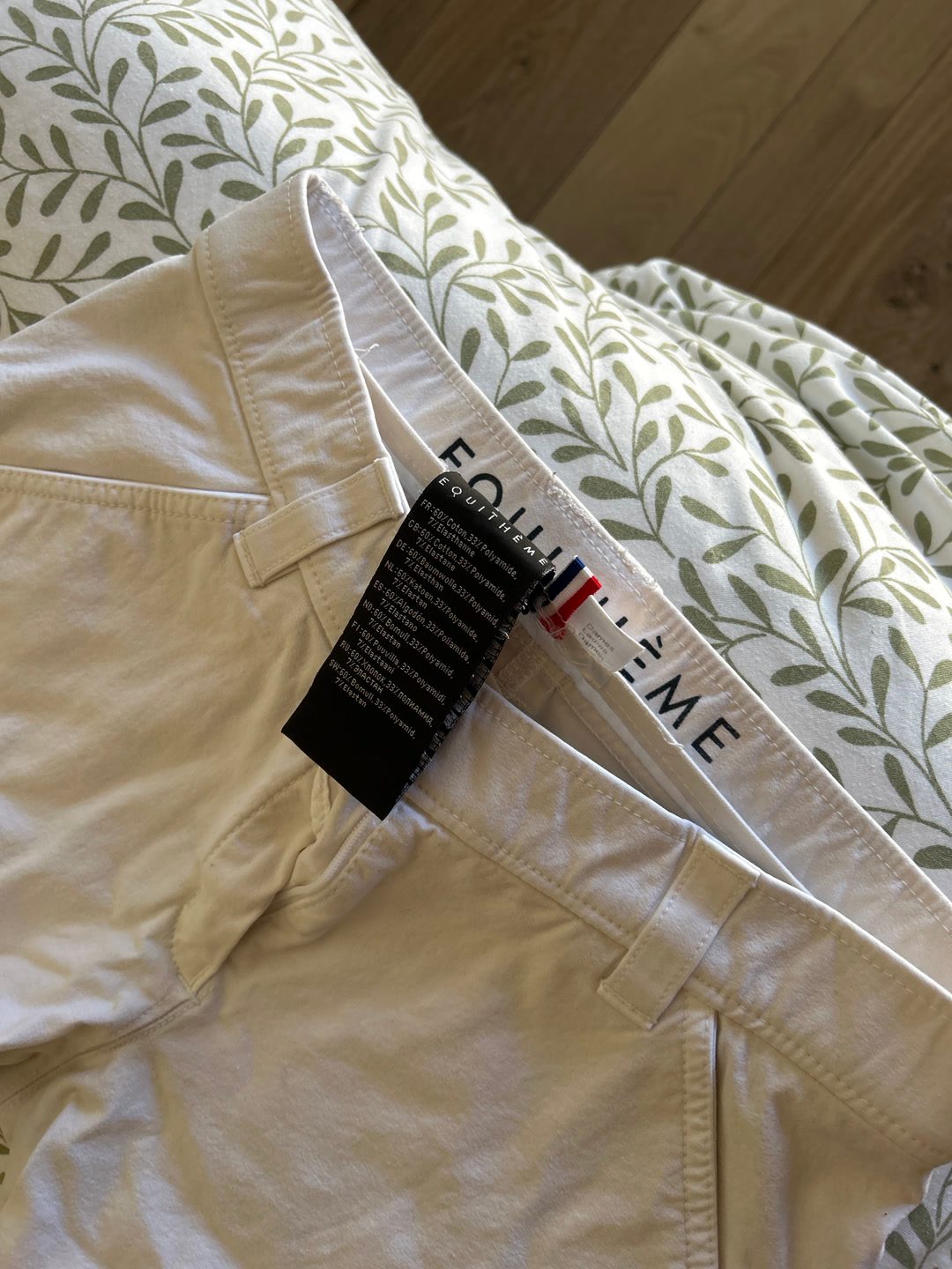 Pantalon de concours blanc, média 2