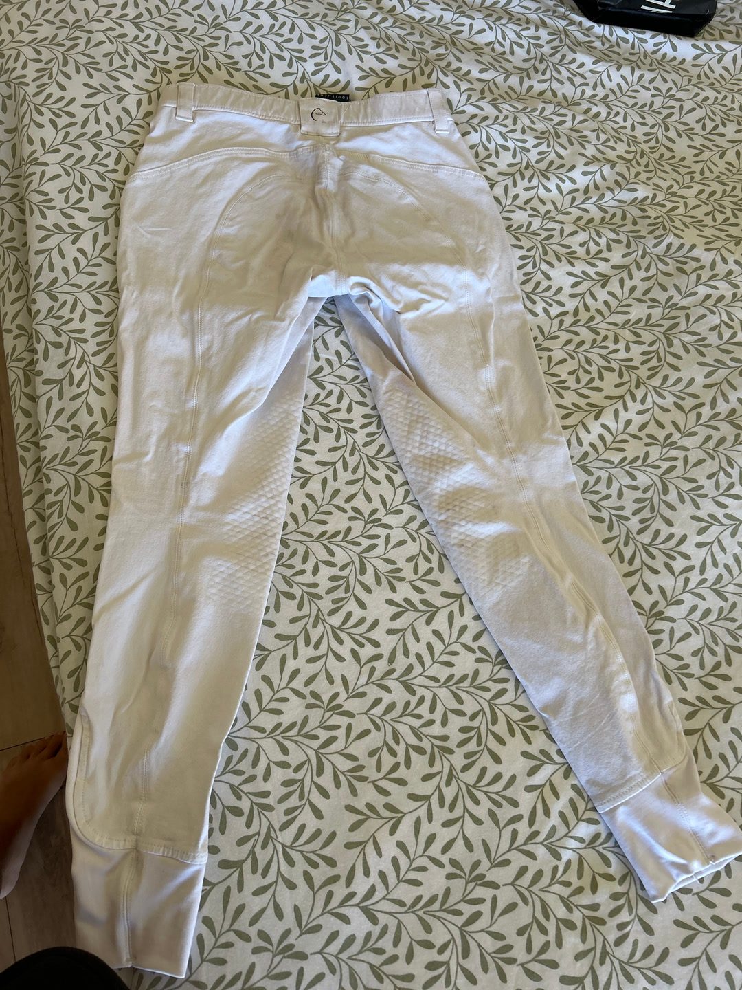 Pantalon de concours blanc, média 3