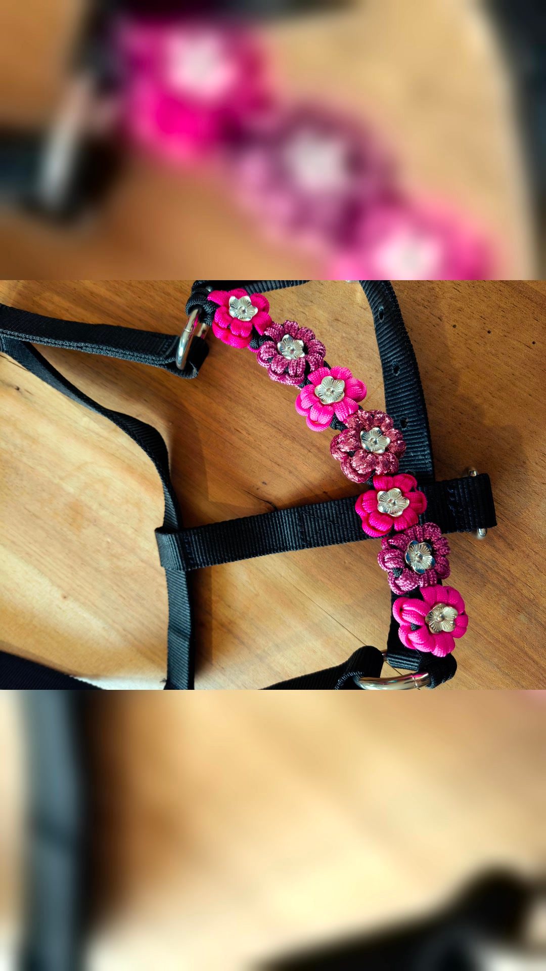 Licol plat fleurs, média 3