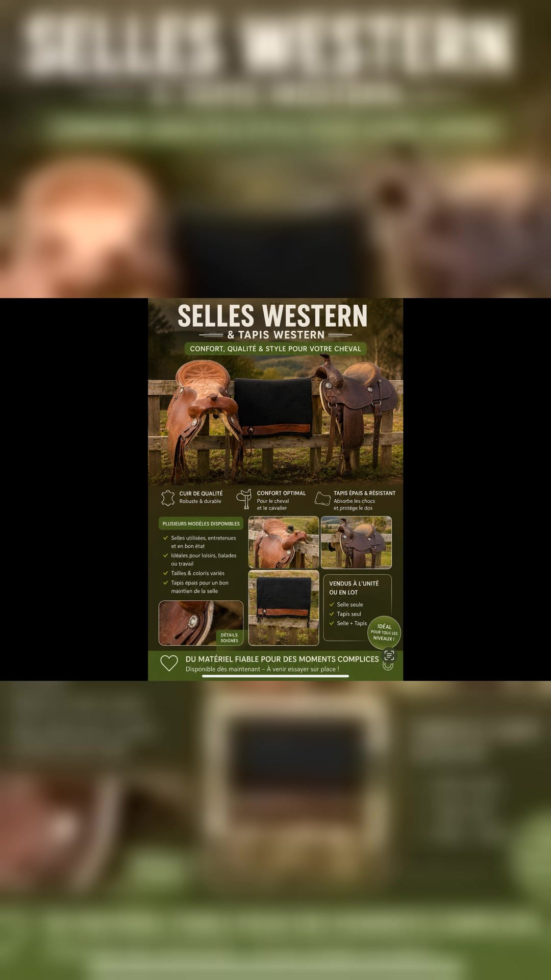 Selle western, média 7
