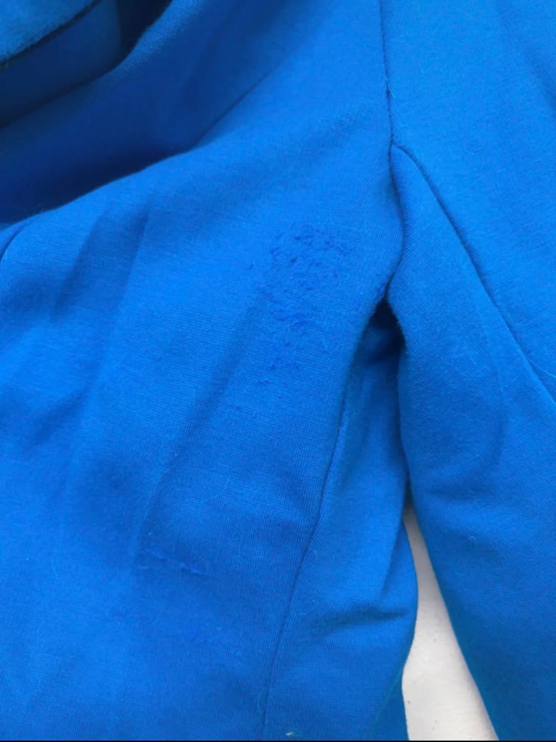 Veste de concours bleu roi, média 3