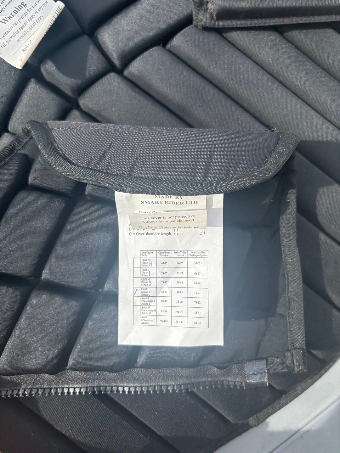 Gilet cross enfant, média 5