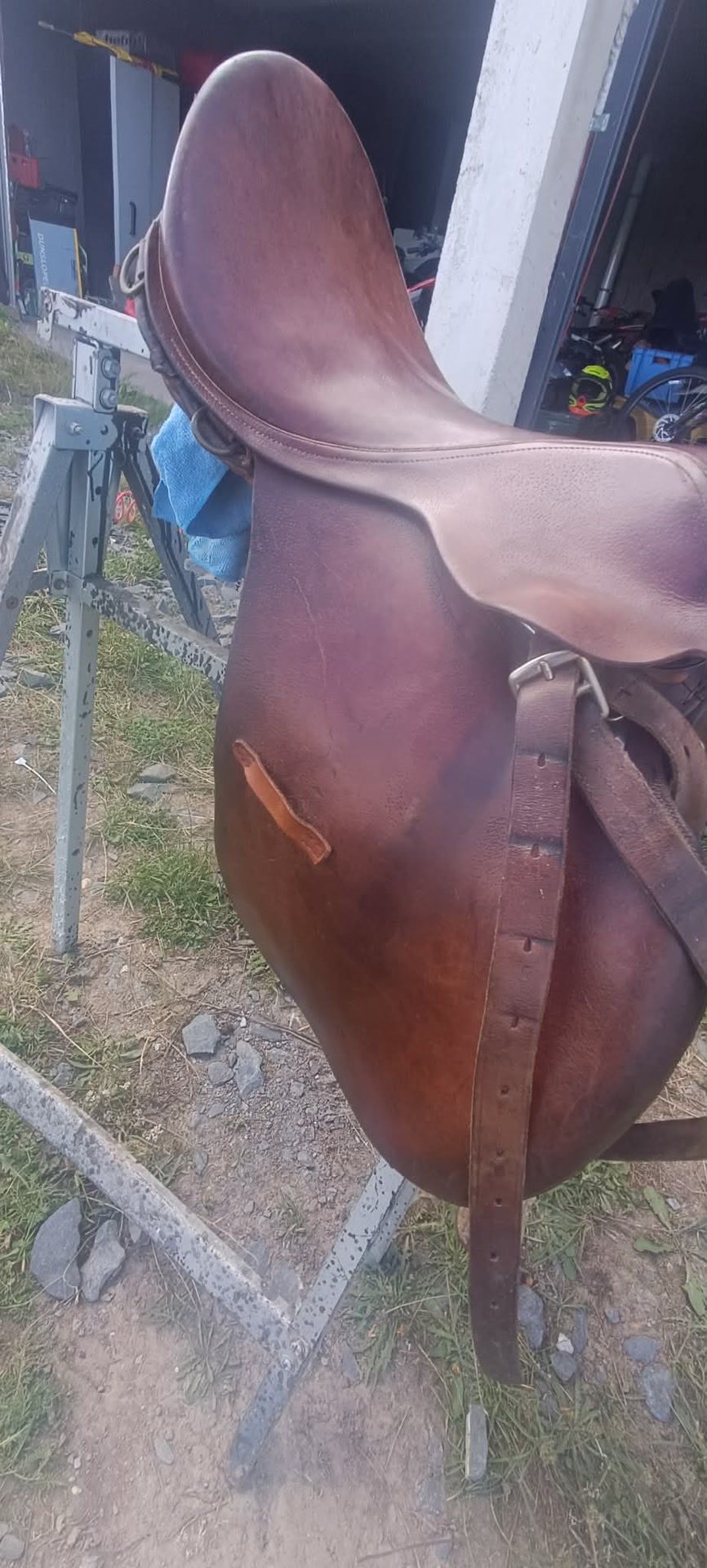 Selle de cheval mixte hermes, média 2