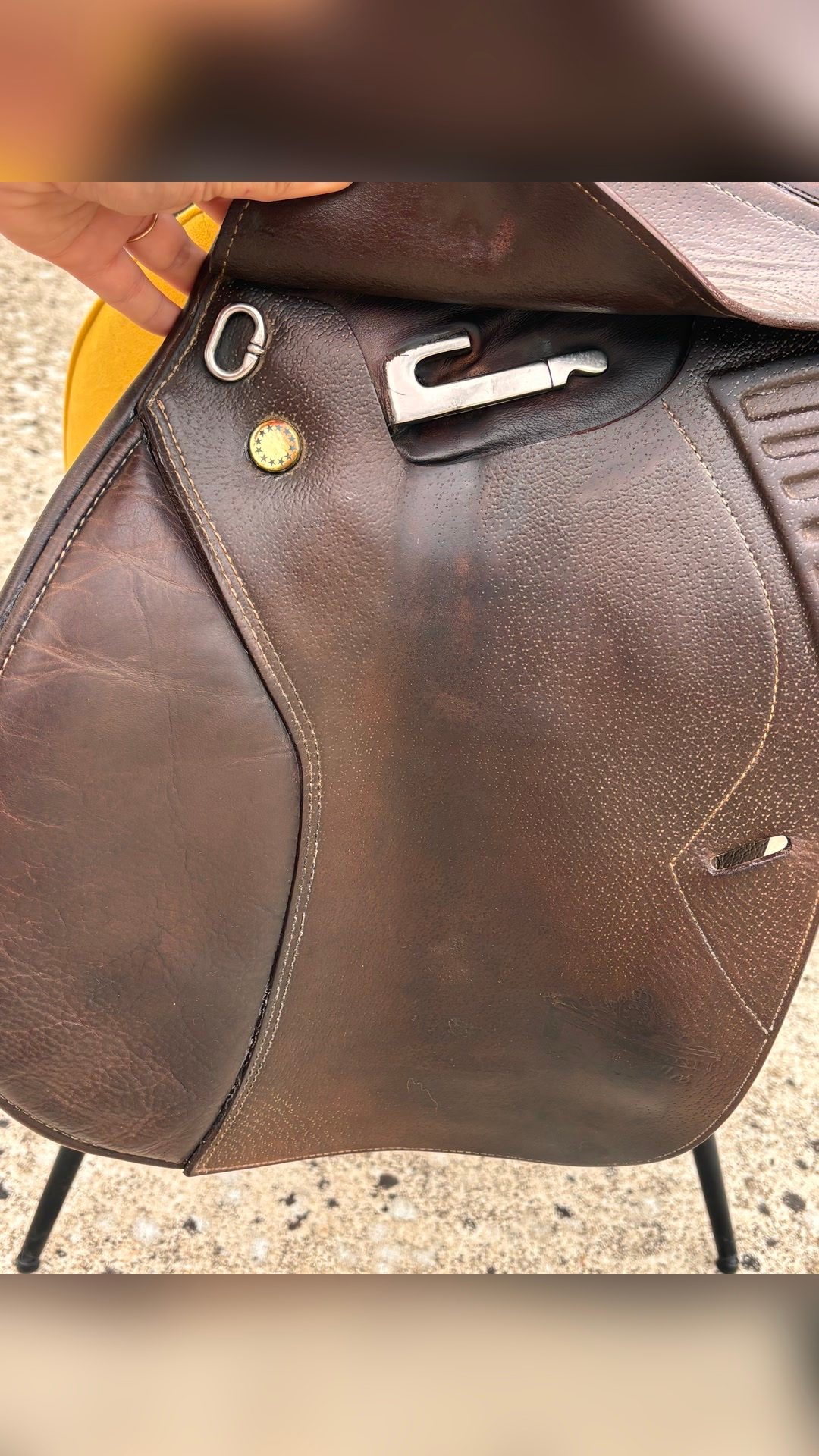 Selle CSO / Mixte Prestige Italia Versailles D – 18 pouces – Arcade 32 (Décembre 2016), média 2