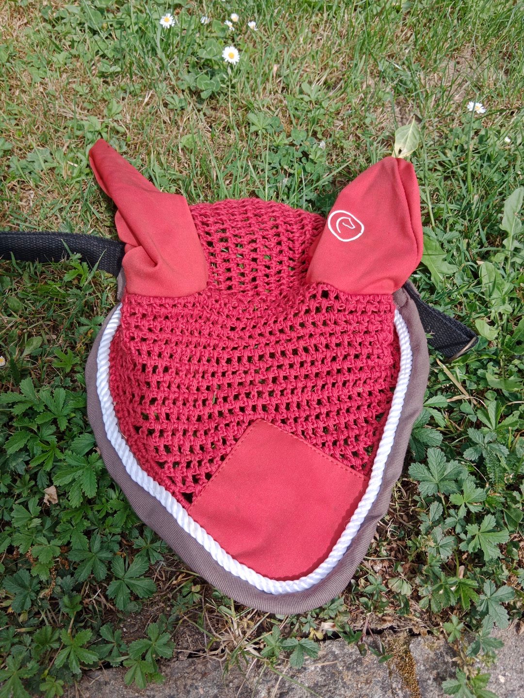 Tapis de selle et bonnet, média 6