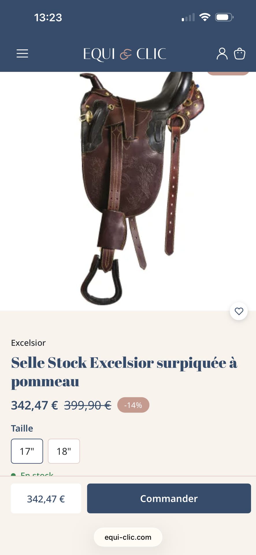 Selle australienne, média 5