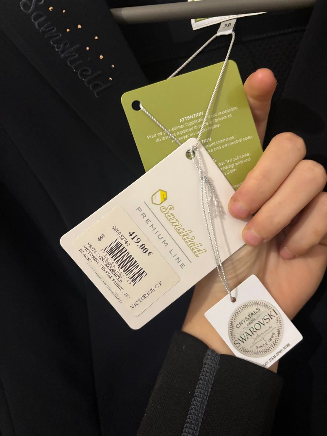 Veste de concours samshield, média 5