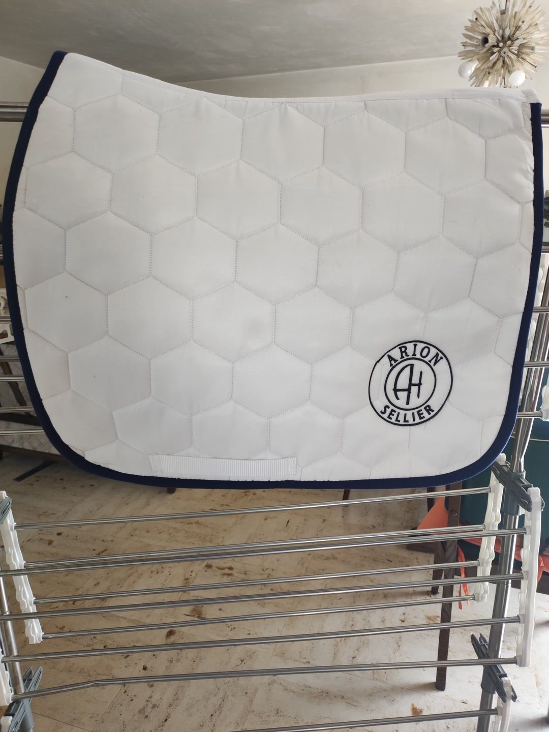 Tapis ARION Sellier blanc, média 2