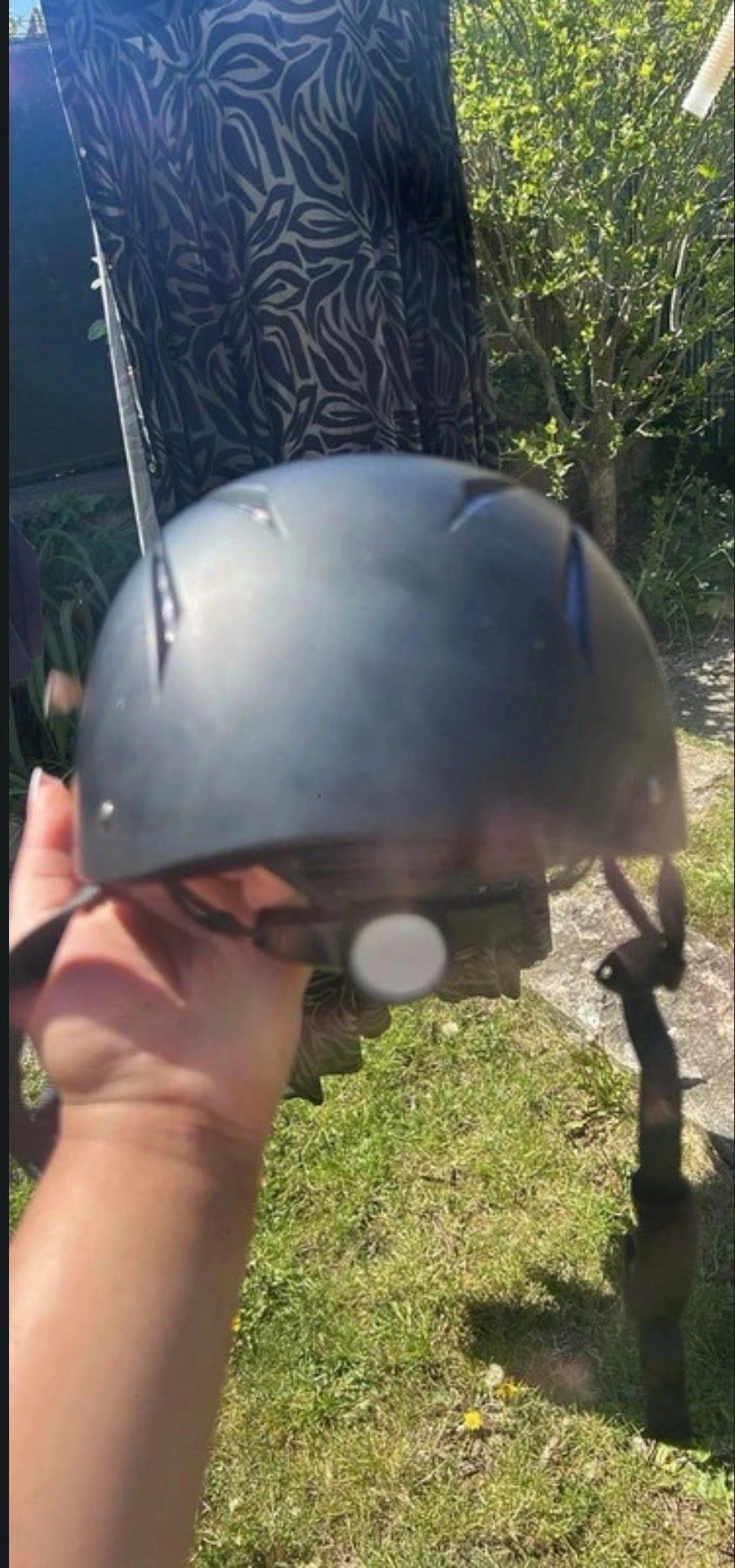 Casque équitation fouganza noir, média 4