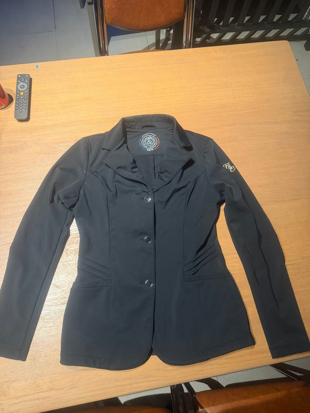 Veste de concours flag and cup neuve, média 4