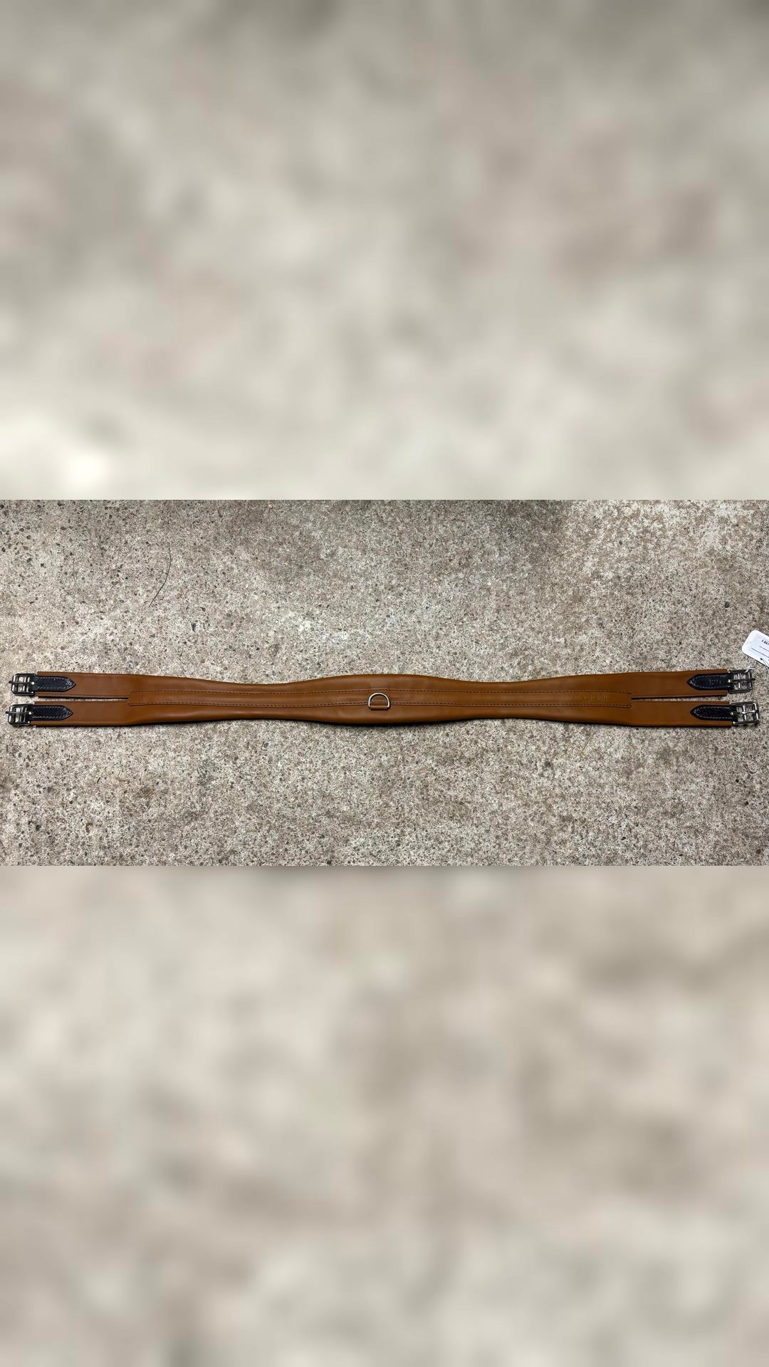 Sangle cuir Stubben 120cm neuve, média 3