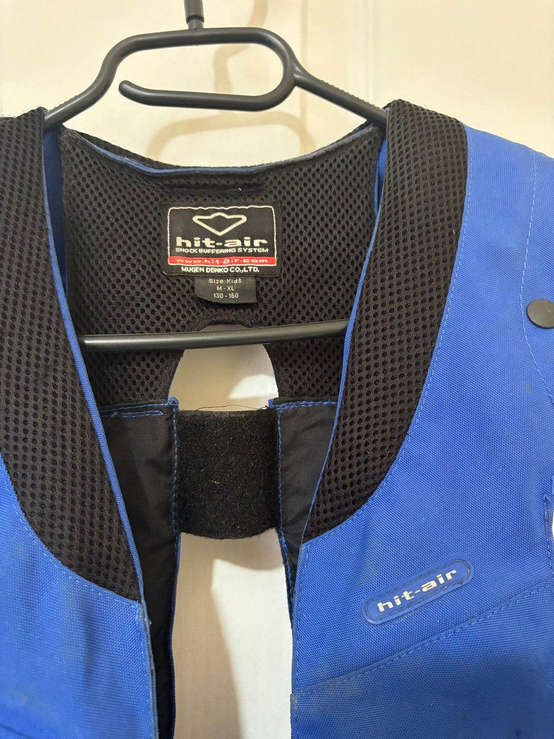 Gilet air bag Hit Air bleu roi taille Kids M-XL, média 2