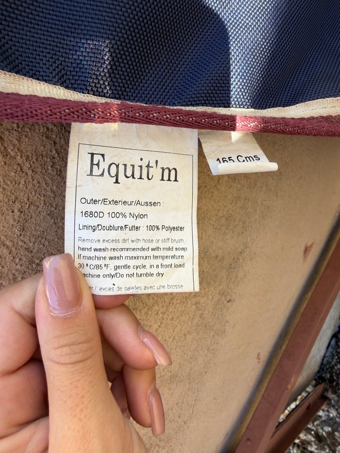 Couvre-reins imperméable polaire Equit’M, média 5
