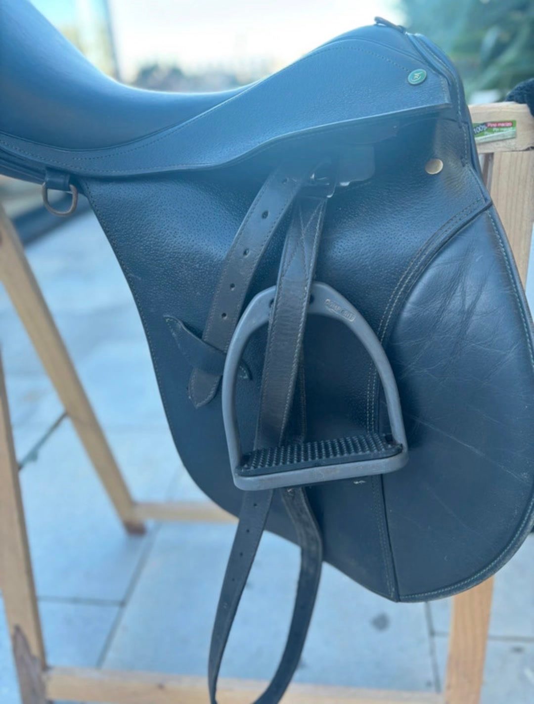 Selle de cheval 19 pouces, média 6