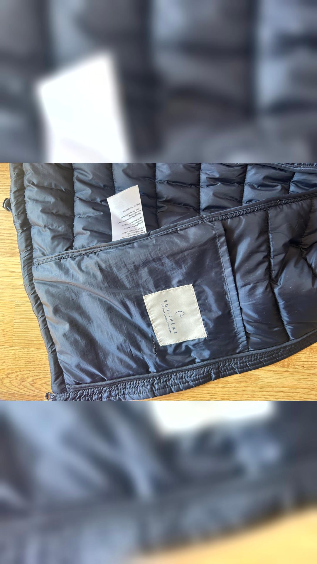 Doudoune sans manche equithème taille L, média 4