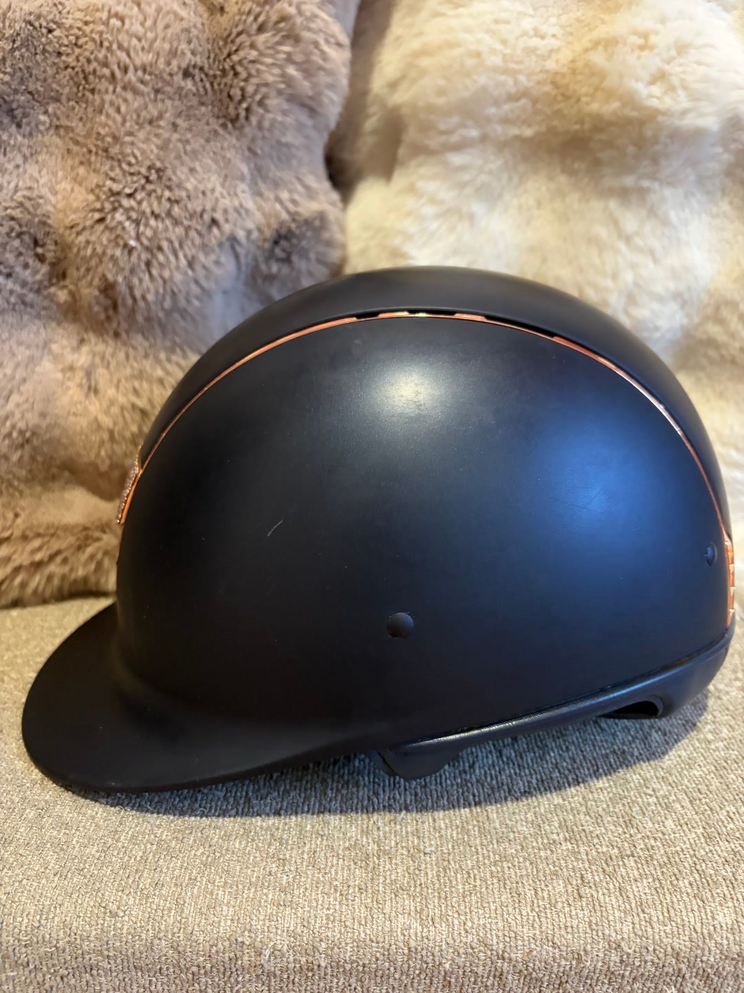 Casque Samshield bleu avec Swarovski, média 6