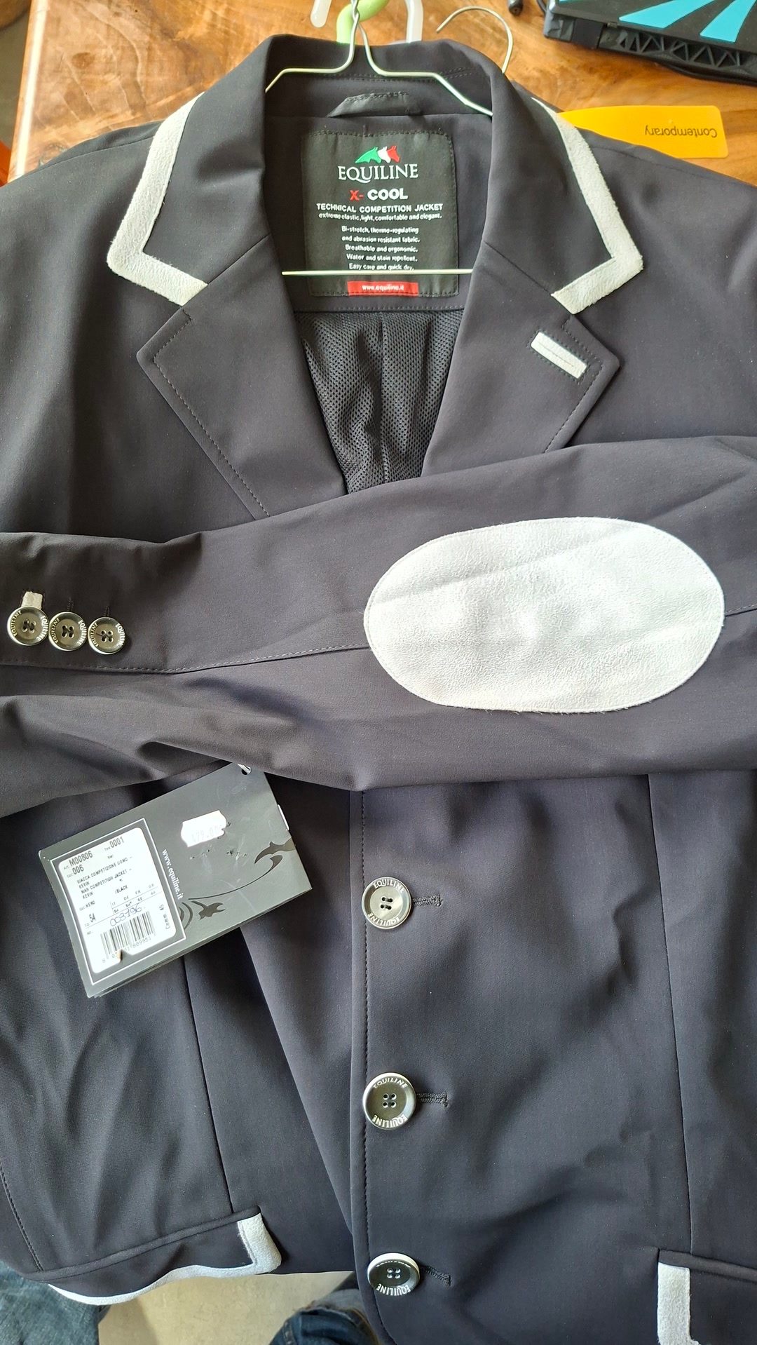 Veste de concours équitation Homme - Equiline "Kevin" - Neuve avec étiquette, média 2