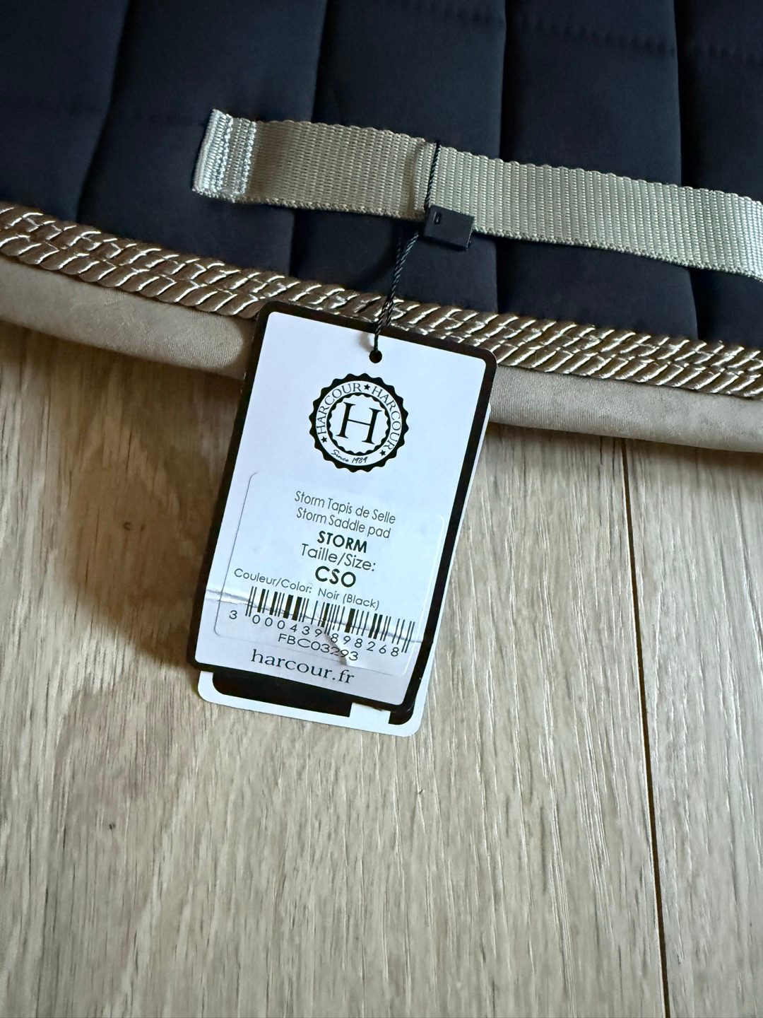 Tapis Harcour noir et beige, média 3