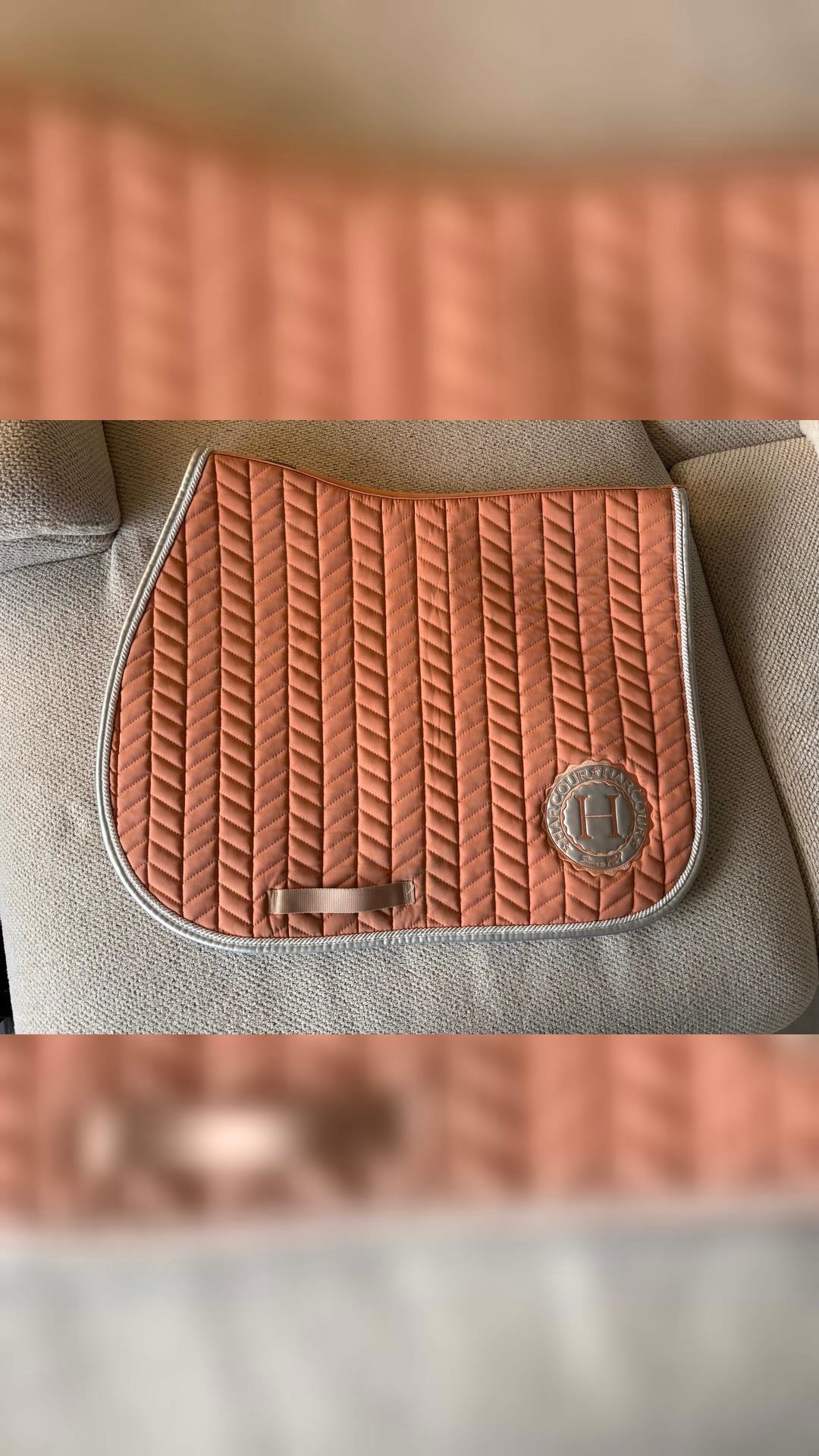 Tapis Harcour orange, média 2