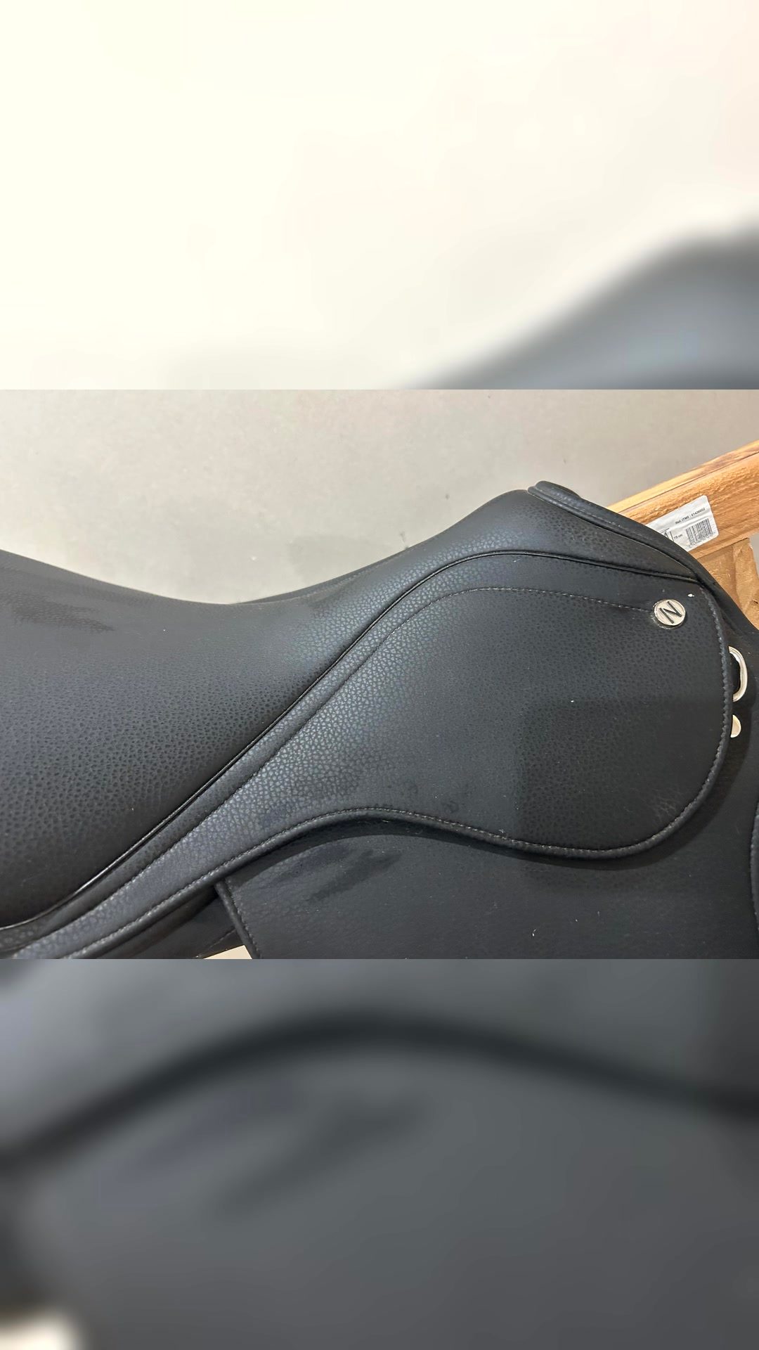 Selle Norton Pro Mix 18” – arçon bleu – quasi neuve, média 2