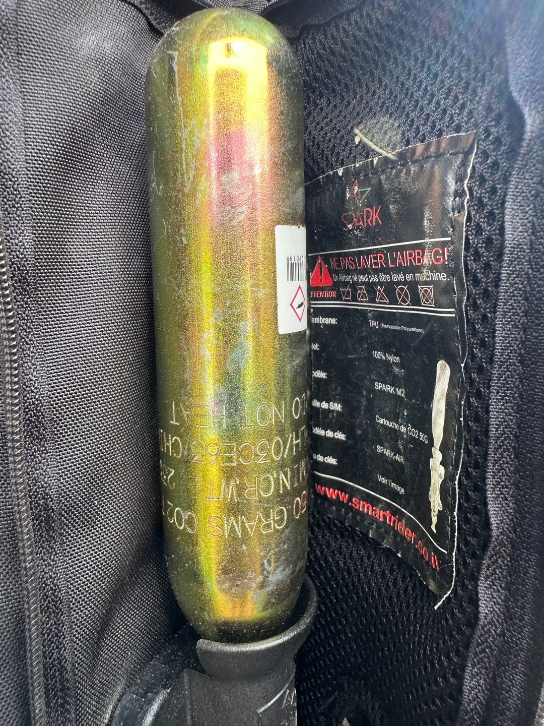 Gilet Airbag Spark, média 3