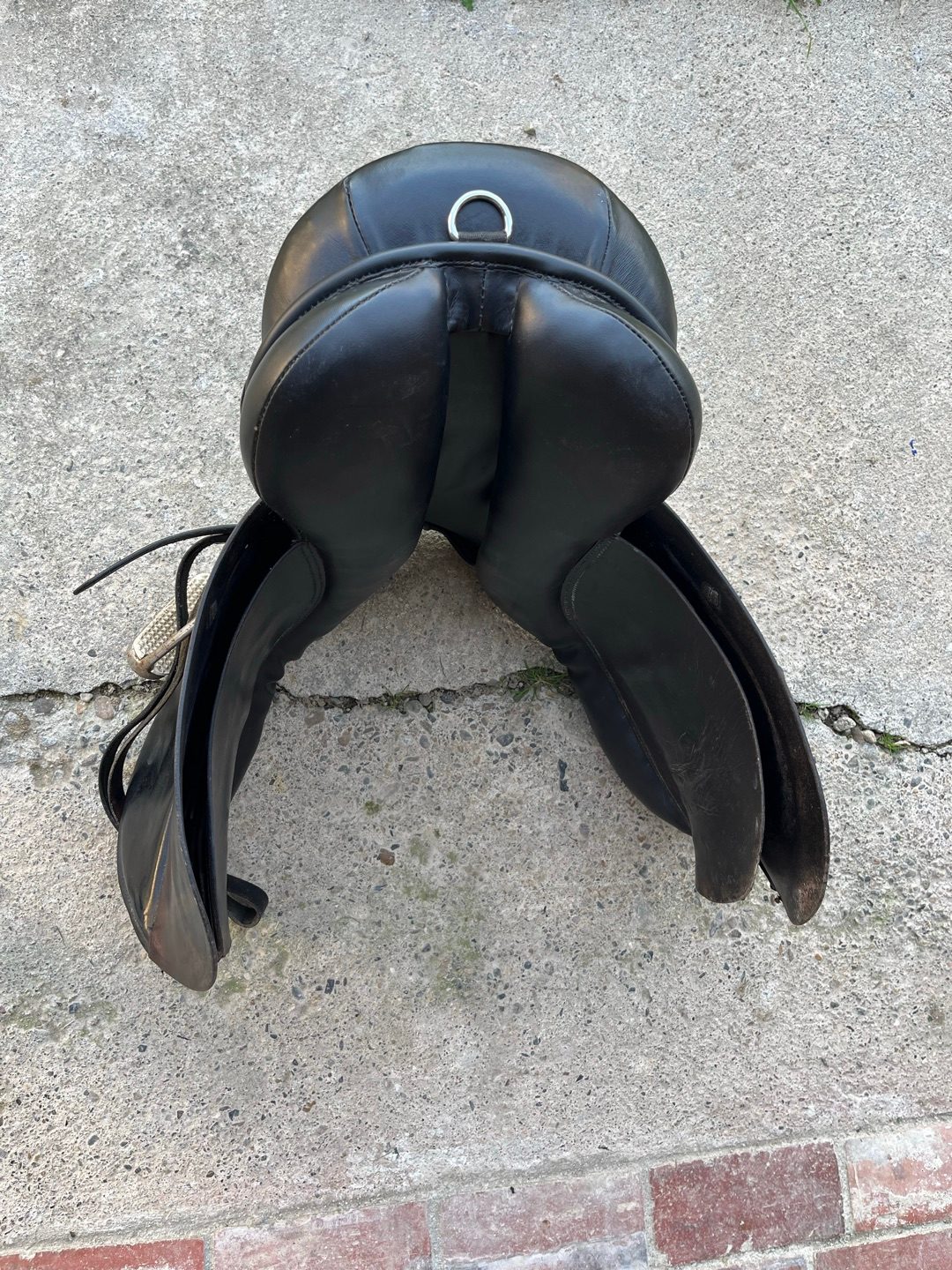 Selle d’équitation Waldhausen en cuir noir, média 5