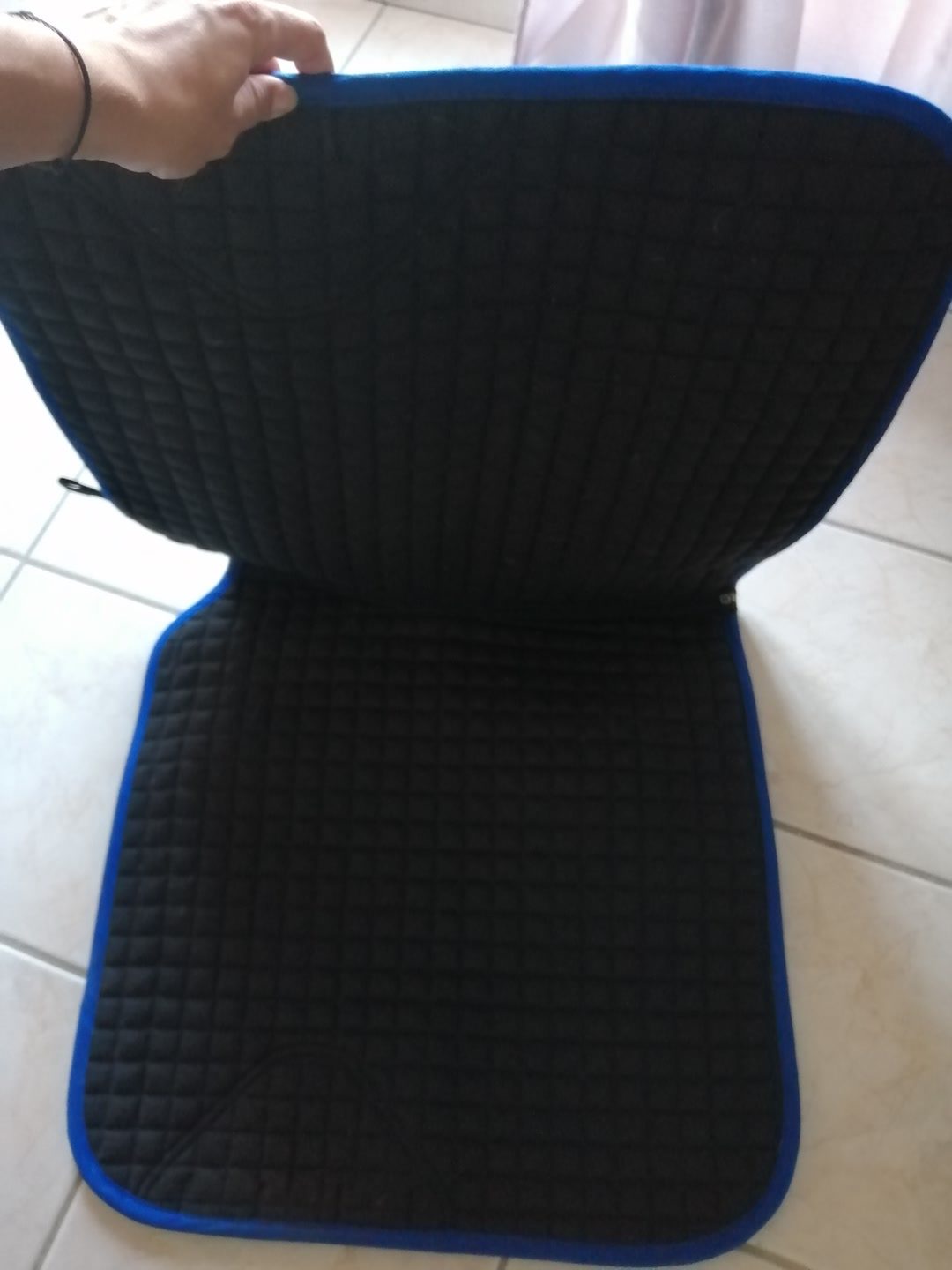 Tapis dressage Lemieux bleu roi, média 3