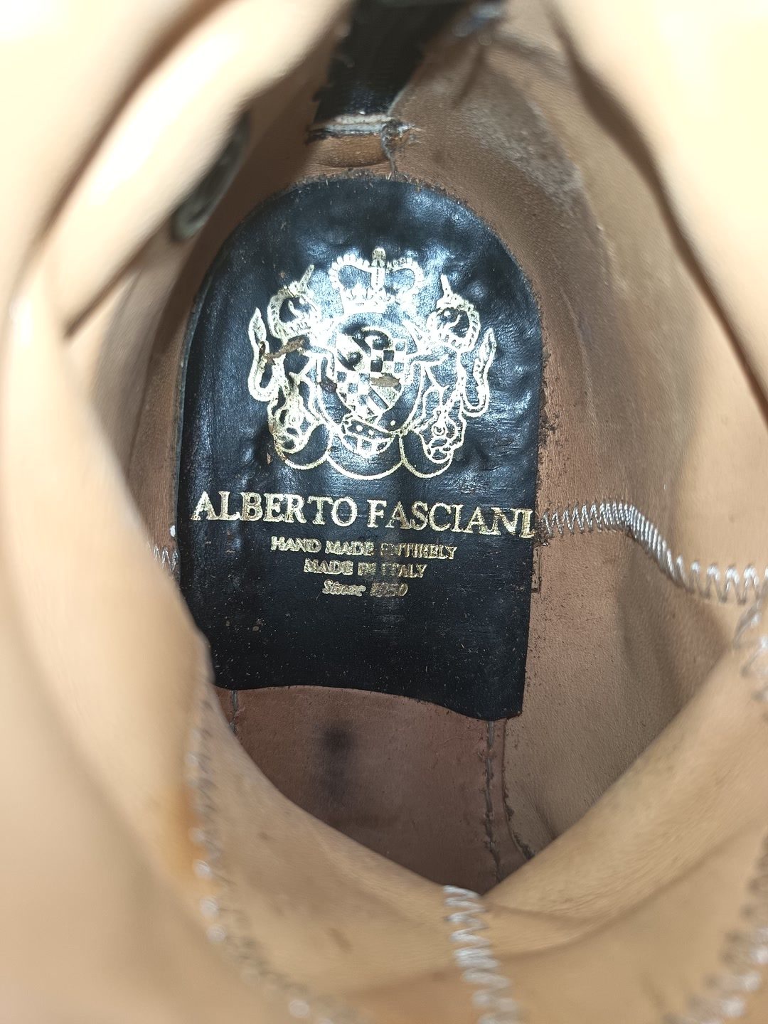 Botte en cuir de Alberto Fasciani 36/37, média 5