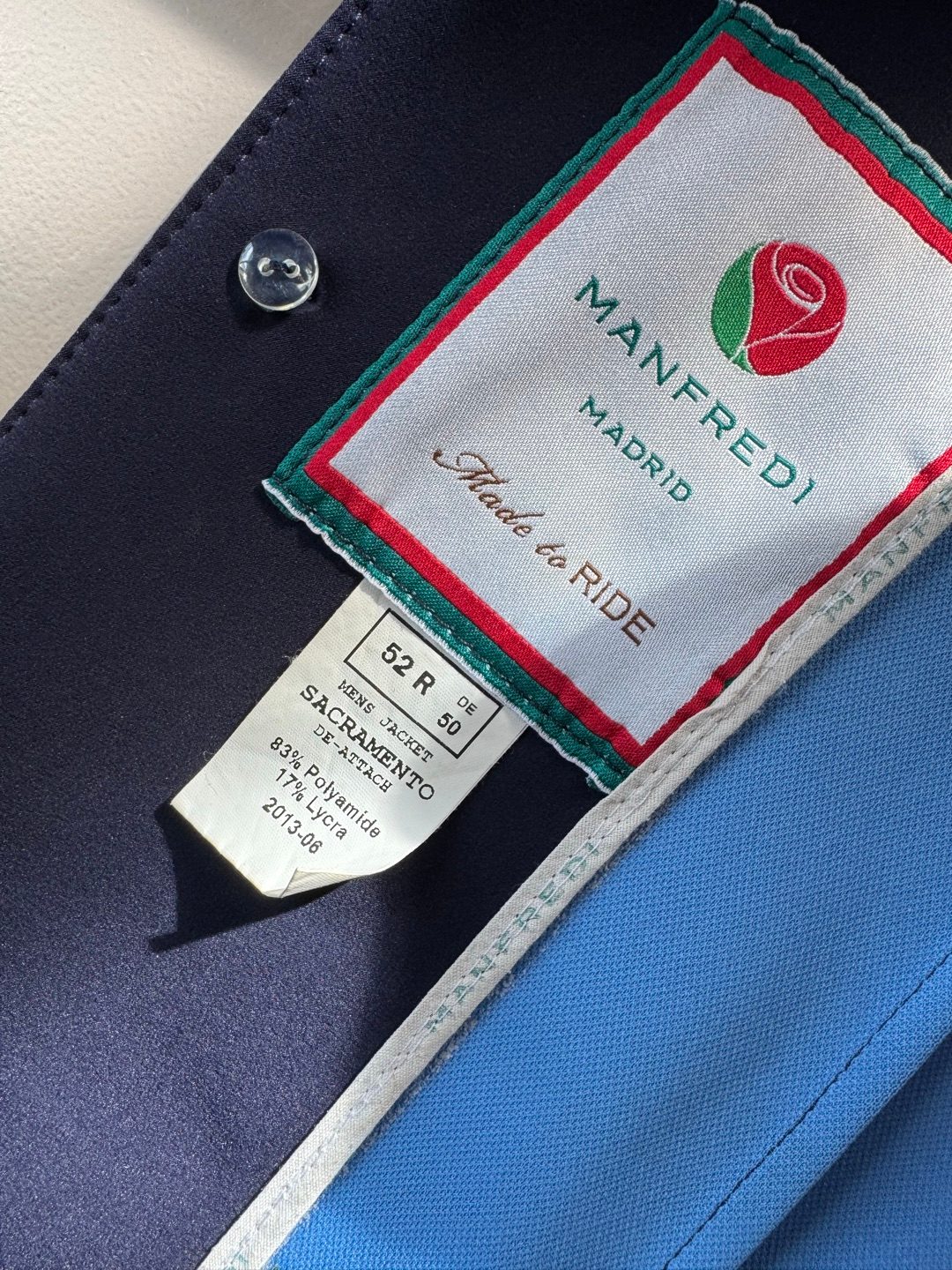 Veste de concours homme Manfredi Madrid – Taille 52, média 2