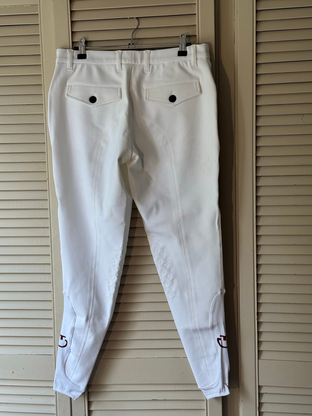 Pantalon de concours blanc Cavalleria Toscana – Taille 44, média 4