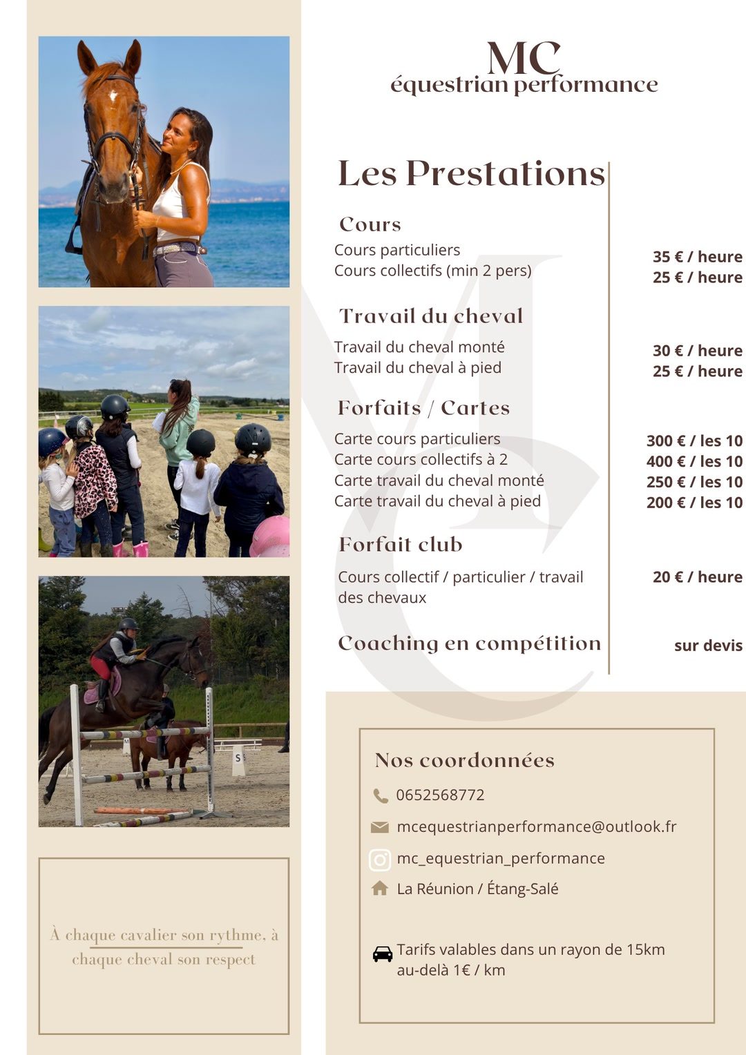 Cours particuliers / collectif / monte des chevaux, média 3