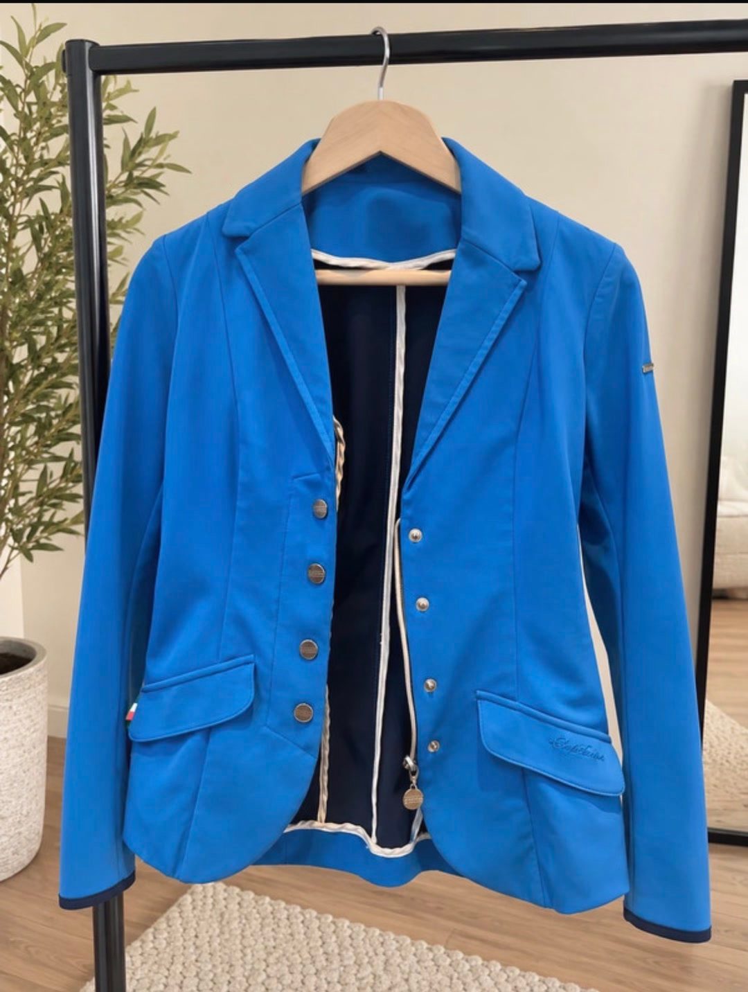 Veste de concours le Sabotier bleu roi, média 2