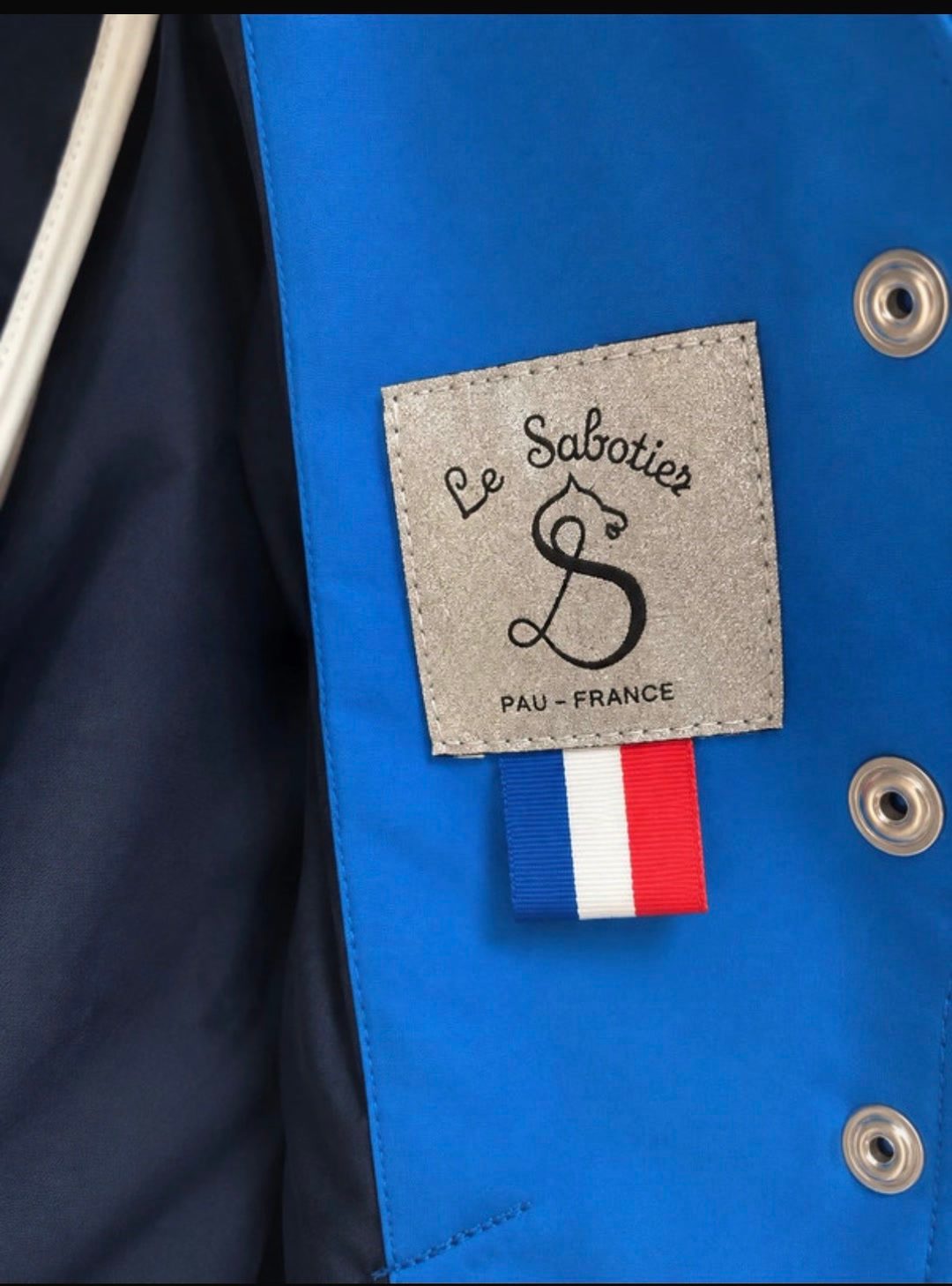 Veste de concours le Sabotier bleu roi, média 3