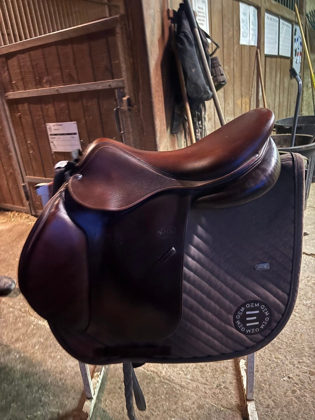 Selle Devoucoux Biarritz 17.5, média 2