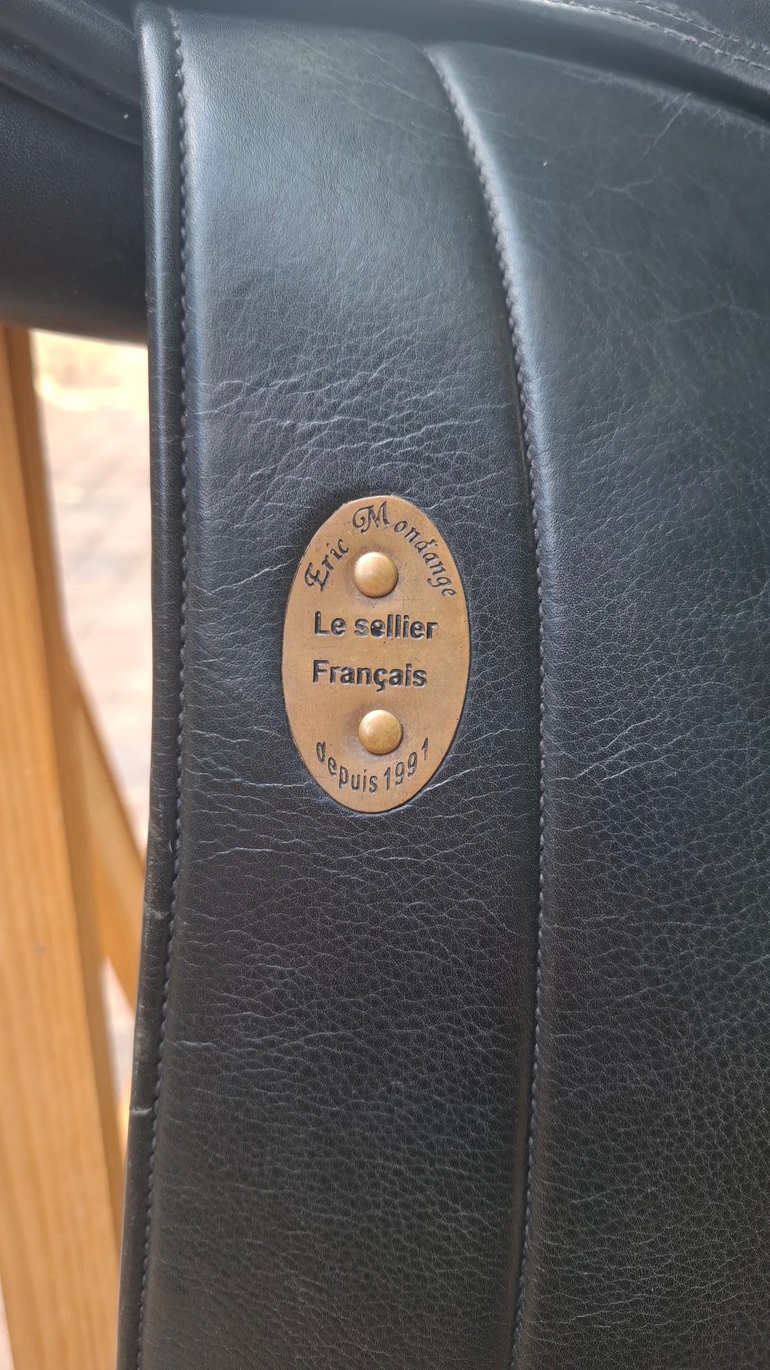 Selle de dressage - Éric Mondange - Taille 17,5, média 4