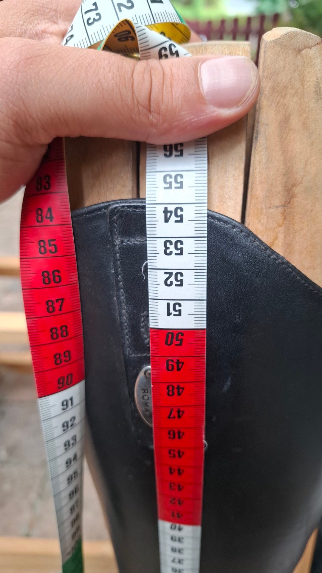 Bottes en cuir Parlanti - taille 43, média 6