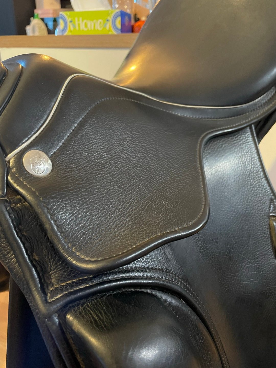 Selle de dressage Zaldi 17’, média 2