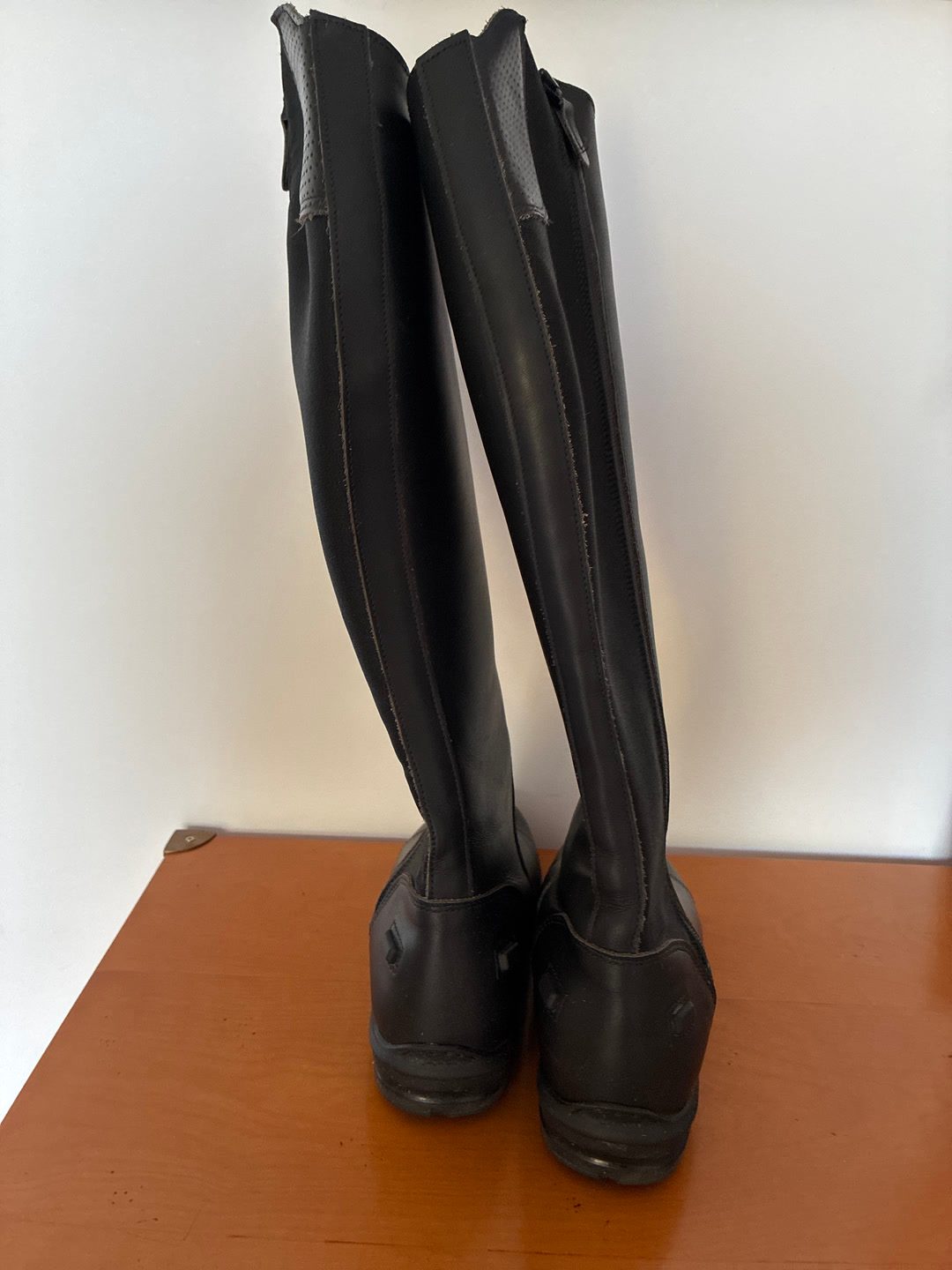 Bottes cavalières cuir, média 4