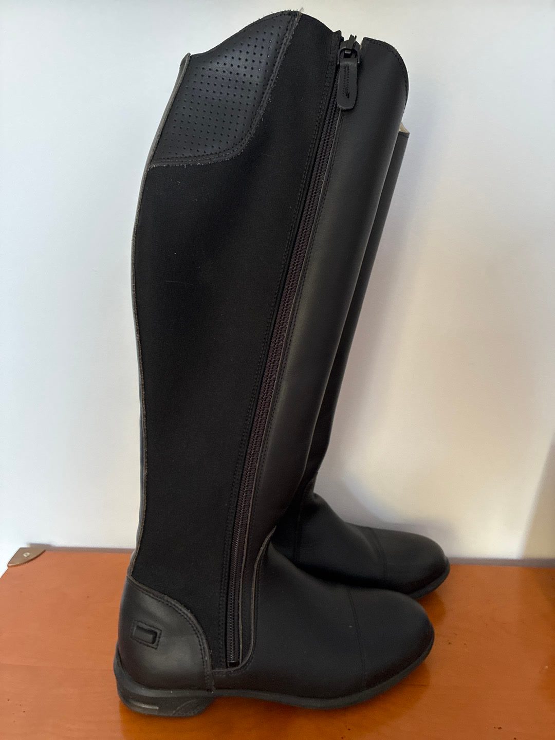 Bottes cavalières cuir, média 3