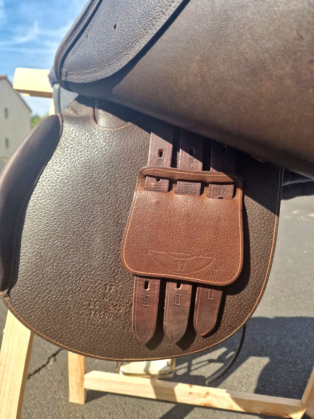 Selle mixte Ronzon marron, média 10