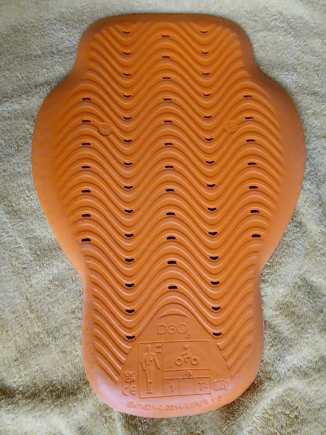 Dorsale armure enfant, média 9