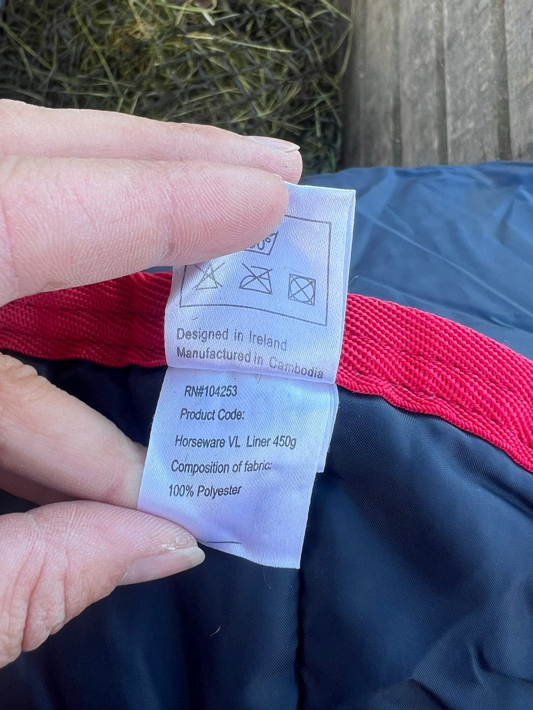 Liner horseware 450g, média 4