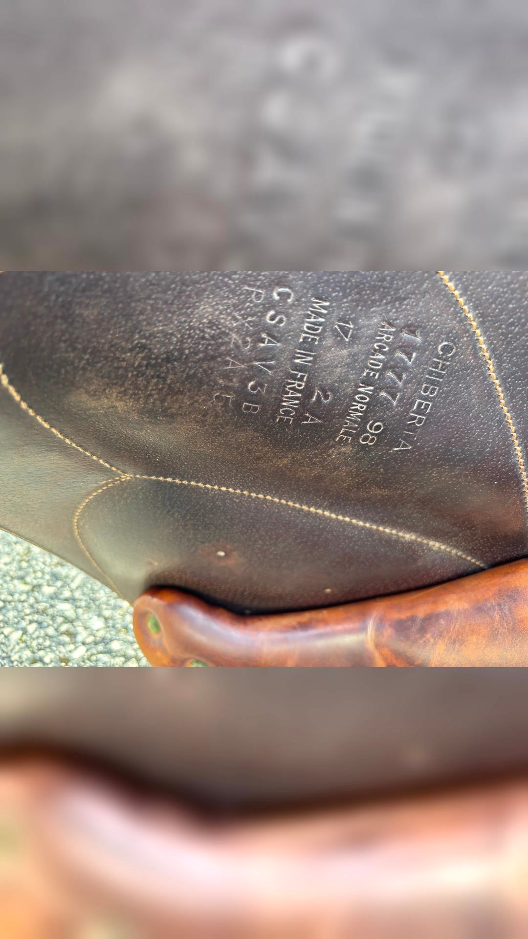 Selle Devoucoux Chiberta 17’, média 3