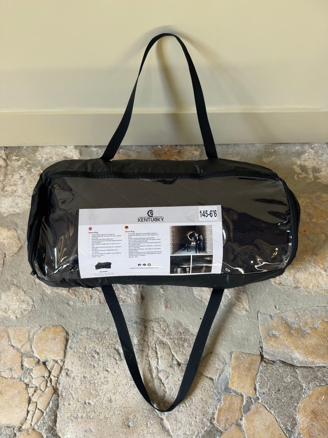Couverture Kentucky Horsewear noire 145cm/6’6 - 160g - NEUVE, média 2
