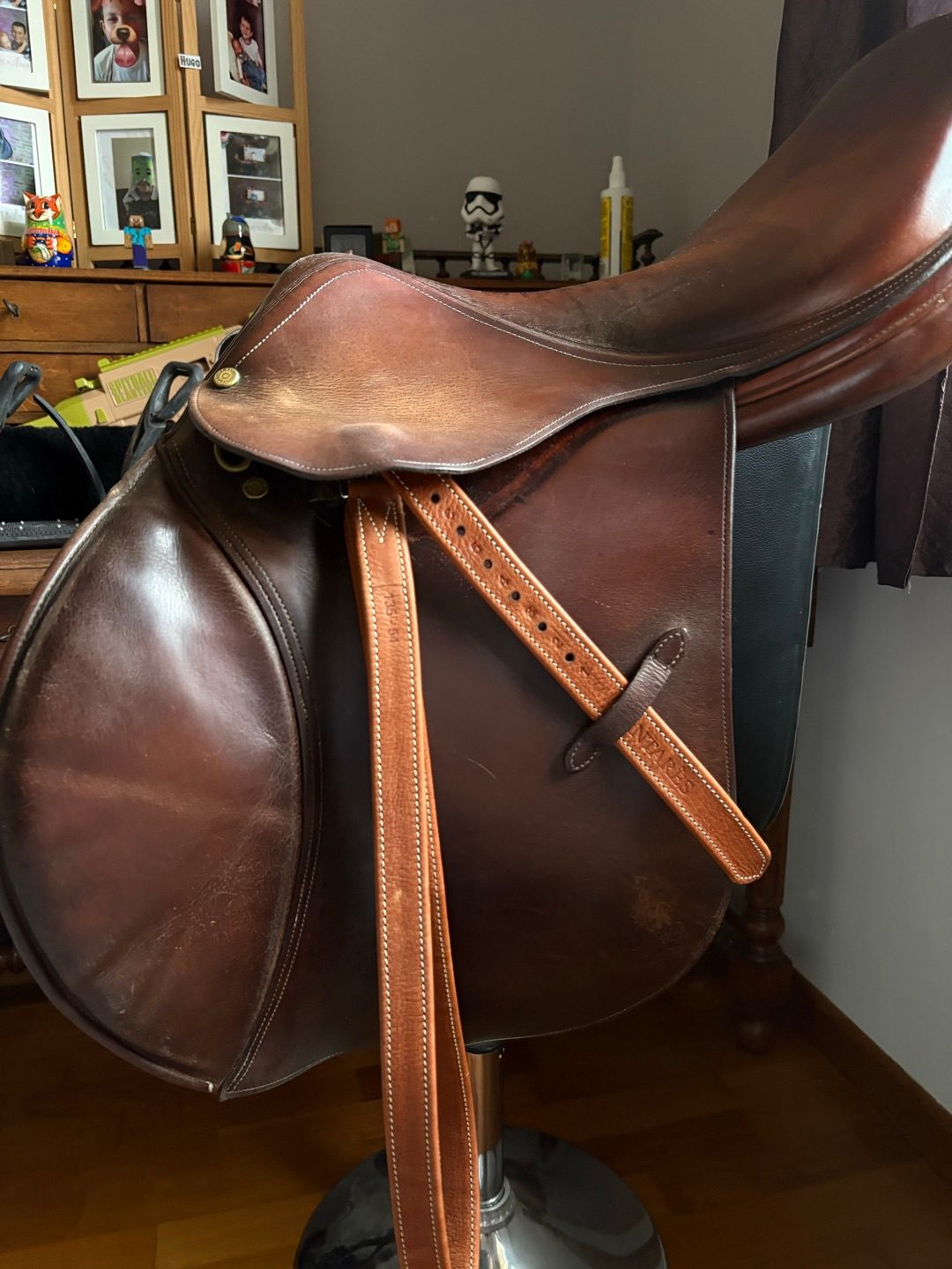 Ensemble selle étrivière et bavette, média 6